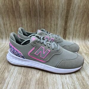 New Balance Fresh Foam‎ X70 Women's Size 9.5 Green Pink Shoes Sneakers WSX70OF1